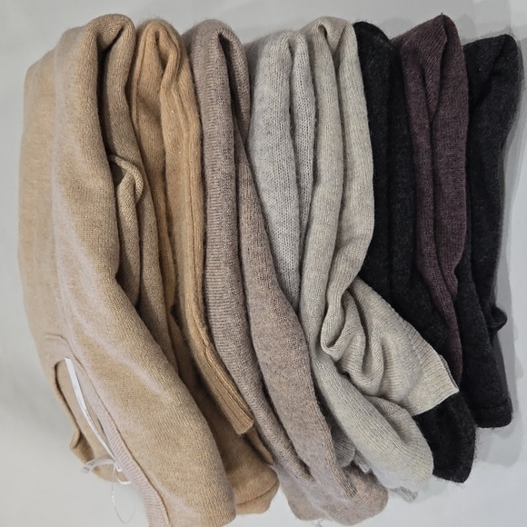 100% Cashmere Sweater Lot Pastel Pinks Crafting Cutter Upcycle Recycle Repurpose - Picture 5 of 15